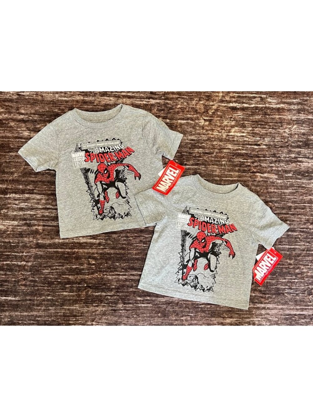 2 NWT Spider-Man shirts